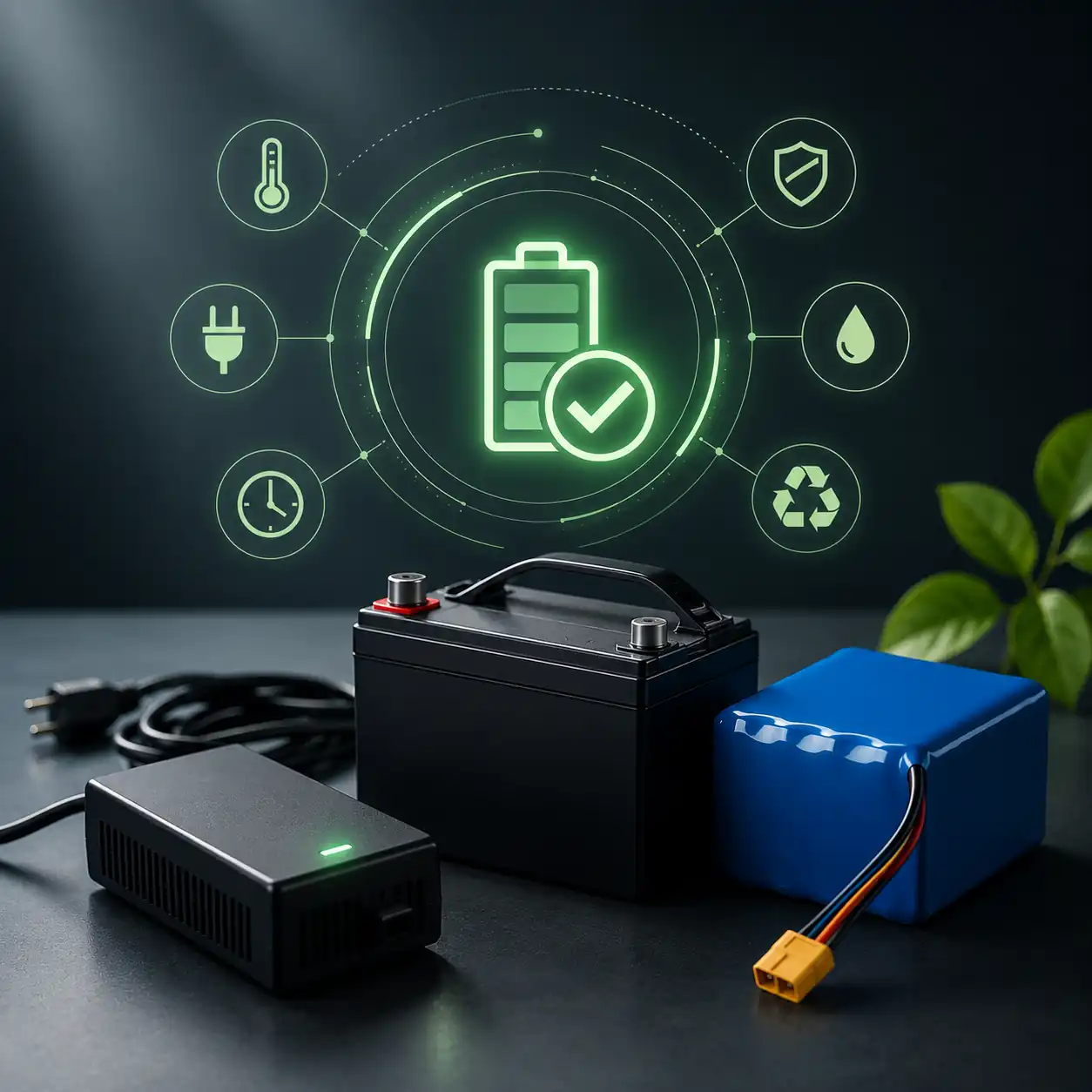 باتری لیتیوم و باتری سرب اسید اسکوتر برقی