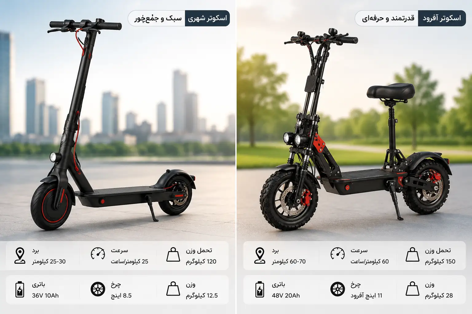 اسکوتر برقی بزرگسالان