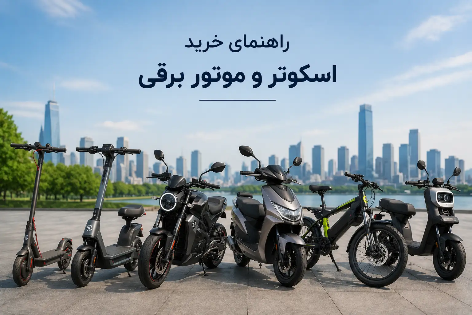 چرا اسکوتر یا موتور برقی بخریم؟ بهترین راهنمای کامل خرید اسکوتر و موتور برقی